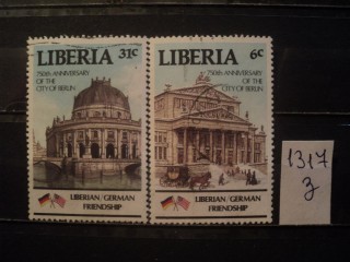 Фото марки Либерия 1987г