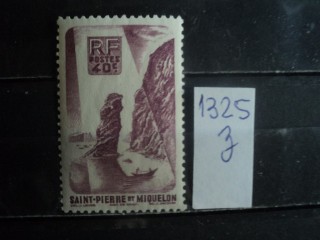 Фото марки Франц. Сент Пьерр 1947г *