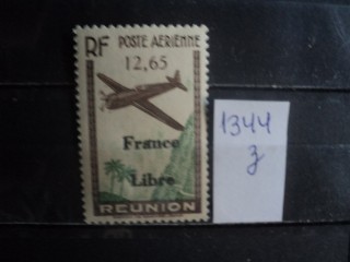 Фото марки Франц. Реюньон 1943г *