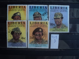 Фото марки Либерия 1983г