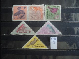 Фото марки Либерия серия 1953г *