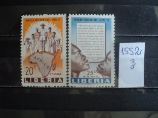 Фото марки Либерия серия 1959г *