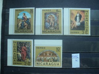 Фото марки Никарагуа серия **