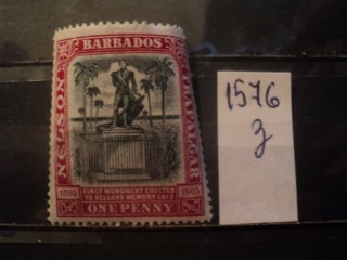 Фото марки Брит. Барбадос 1906г *