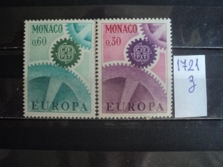 Фото марки Монако cер 1967г **