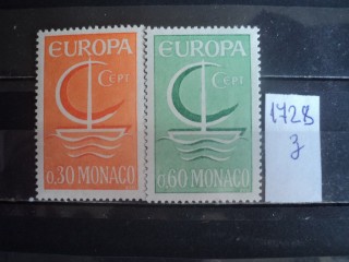 Фото марки Монако cер 1966г **