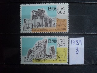 Фото марки Бразилия серия 1974г **