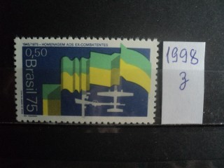 Фото марки Бразилия 1975г **