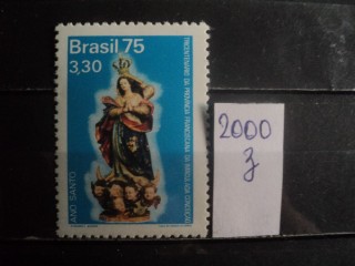 Фото марки Бразилия 1975г **