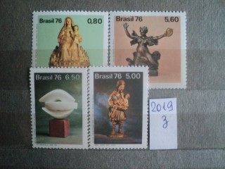 Фото марки Бразилия серия 1976г **