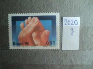 Фото марки Бразилия 1976г **