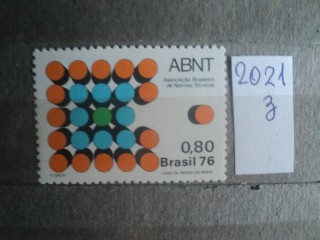 Фото марки Бразилия 1976г **