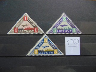 Фото марки Литва серия 1922г *