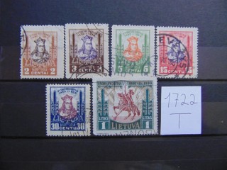 Фото марки Литва серия 1930г
