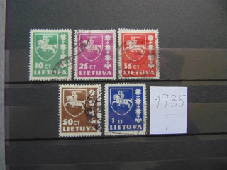 Фото марки Литва серия 1937г