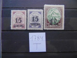 Фото марки Латвия серия 1927г *