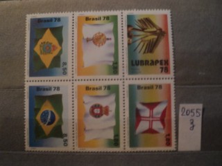 Фото марки Бразилия серия 1978г **
