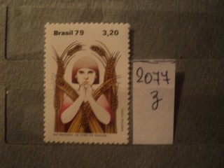 Фото марки Бразилия 1979г **
