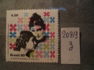 Фото марки Бразилия 1980г **