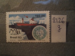 Фото марки Бразилия 1983г **