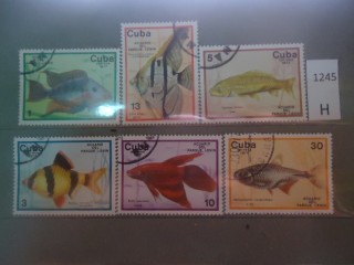 Фото марки Куба 1977г серия