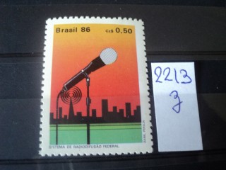 Фото марки Бразилия 1986г **