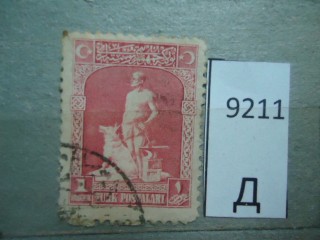Фото марки Турция 1926г