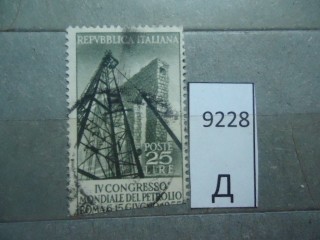 Фото марки Италия 1955г
