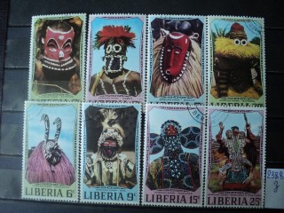 Фото марки Либерия серия 1971г