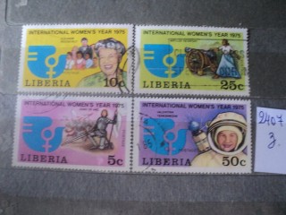 Фото марки Либерия 1975г