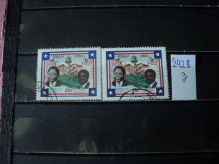 Фото марки Либерия серия 1988г
