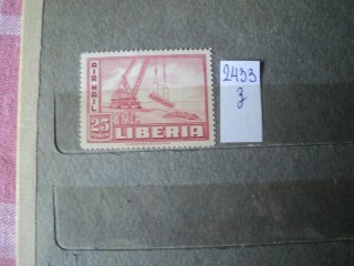 Фото марки Либерия 1946г *