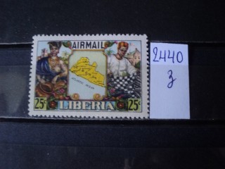 Фото марки Либерия 1949г *