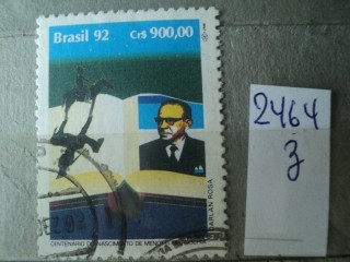 Фото марки Бразилия 1992г