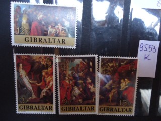 Фото марки Гибралтар серия **