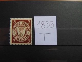Фото марки Дансиг марка 1927г *