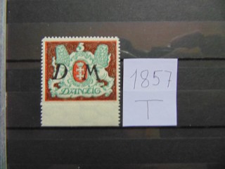 Фото марки Дансиг марка 1922г *