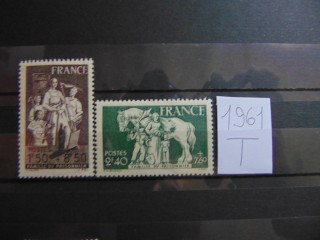 Фото марки Франция серия 1943г **