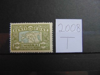Фото марки Эстония марка 1921г **