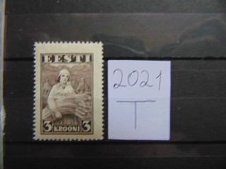 Фото марки Эстония марка 1935г **
