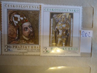 Фото марки Чехословакия серия **