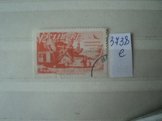 Фото марки Либерия 1953г