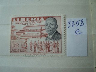 Фото марки Либерия 1957г *
