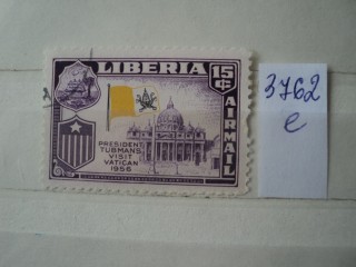 Фото марки Либерия 1958г