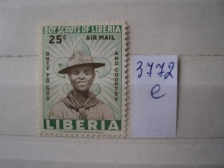 Фото марки Либерия 1961г *