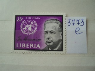 Фото марки Либерия 1962г **