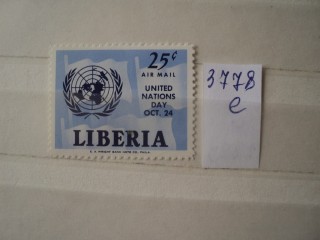 Фото марки Либерия 1962г *