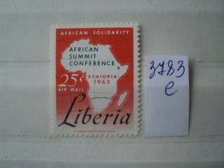 Фото марки Либерия 1963г **