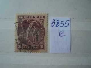 Фото марки остров Крит 1900г