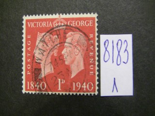 Фото марки Великобритания 1940г